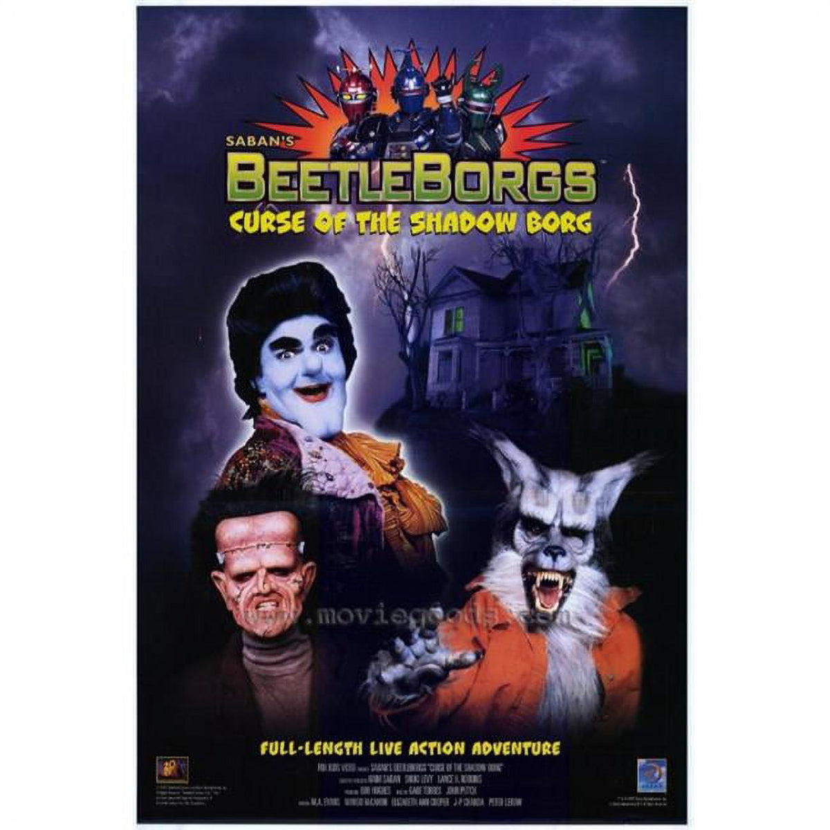 Beetle Borgs Curse of the Shadow Borg Movie Poster Print 27x40
