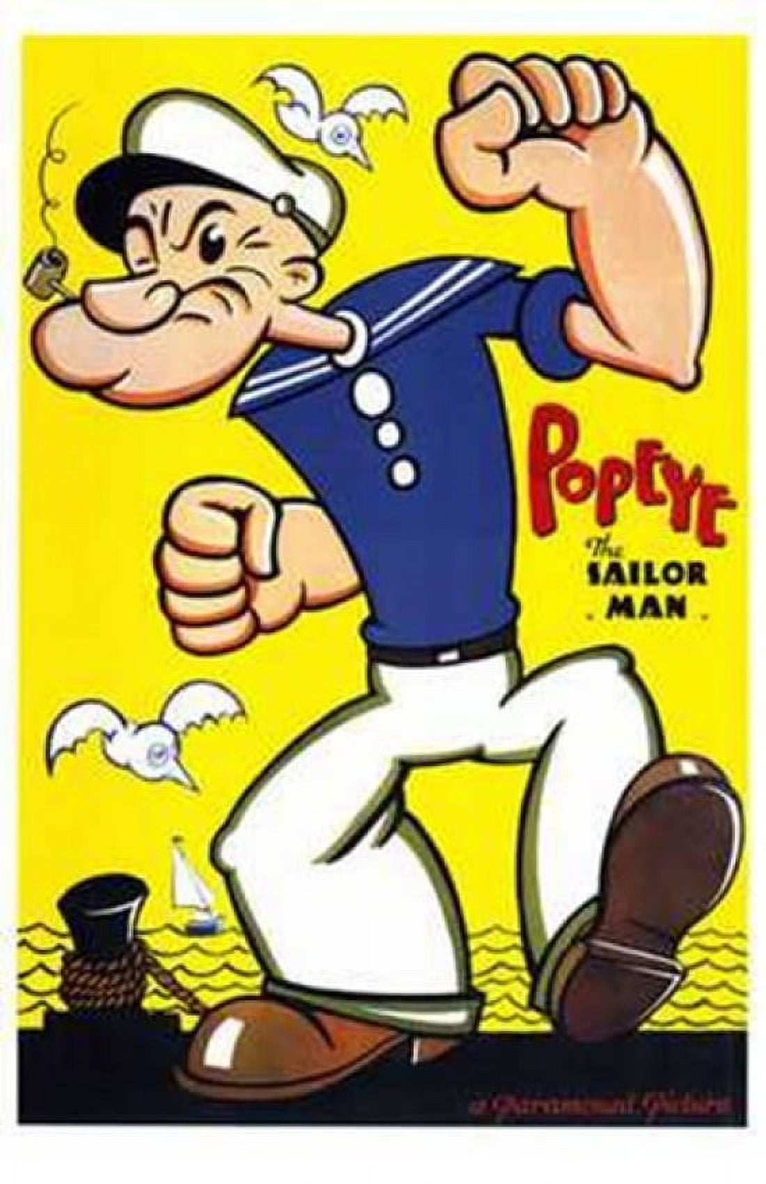 Popeye Movie Poster 11x17 - Classic Film Art Print