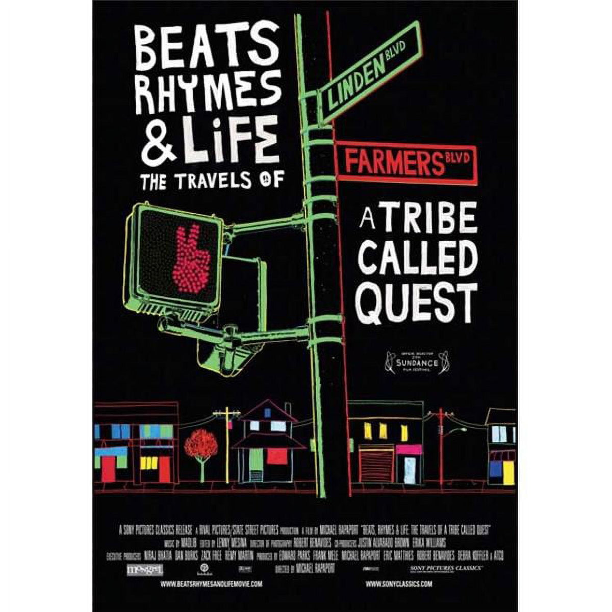 Beats Rhymes & Life The Travels of A Tribe Called Quest Movie Poster 11x17