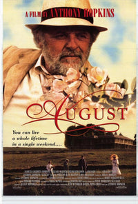 August Movie Poster 11x17 print showcasing vibrant artwork.