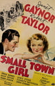 Small Town Girl movie poster featuring Robert Taylor and Janet Gaynor, 1936 film, masterprint.