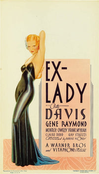 Ex-Lady Movie Poster 11x17 print showcasing classic cinema art.