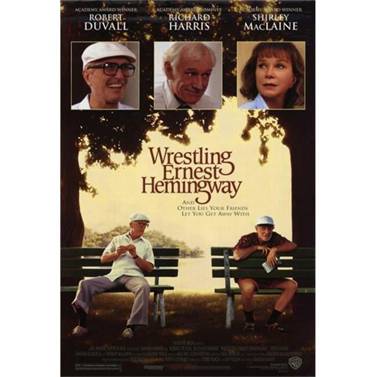 Wrestling Ernest Hemingway Movie Poster - 11x17 Print