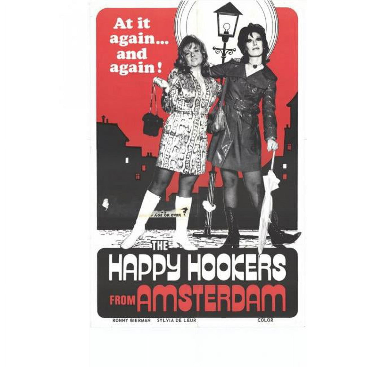 Happy Hookers From Amsterdam Movie Poster Print 27x40