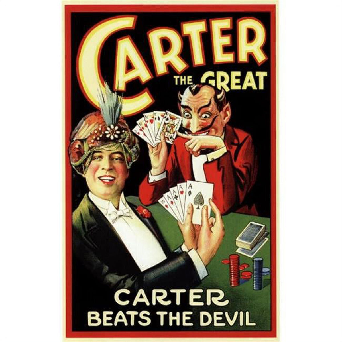 Carter Beats the Devil Movie Poster 11x17 print