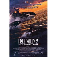 Free Willy 2: The Adventure movie poster 11x17 inches