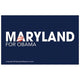 Barack Obama Maryland Campaign Poster - 17x11 inches