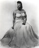 Billie Holiday in wedding gown portrait photo print