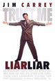 Liar Liar Movie Poster Print featuring Jim Carrey in vibrant colors.