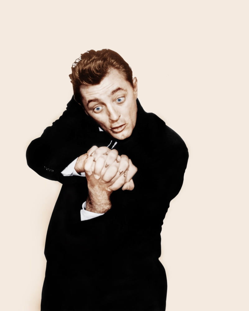 The Night of the Hunter photo print featuring Robert Mitchum from the 1955 film.
