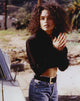Lisa Bonet midriff pose photo print