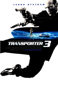 Transporter 3 Movie Poster 11x17 size featuring dynamic action imagery.