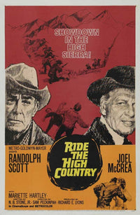Ride the High Country Movie Poster 11 x 17 inches