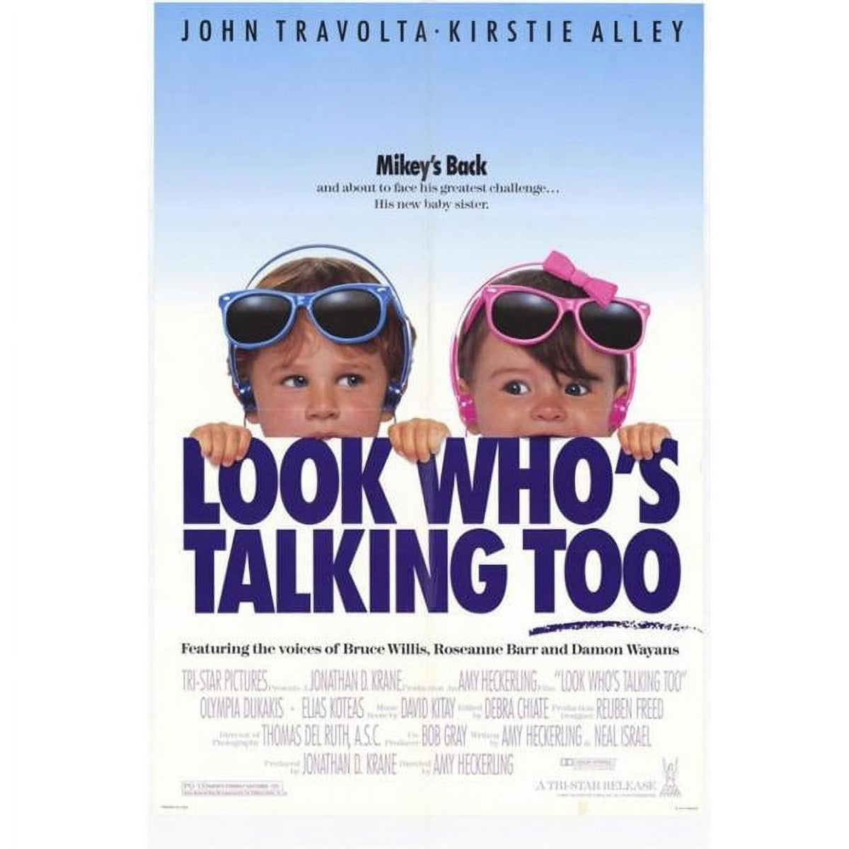 Look Who's Talking Too Movie Poster Print 27x40
