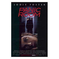 Panic Room movie poster in 11x17 size featuring suspenseful artwork.