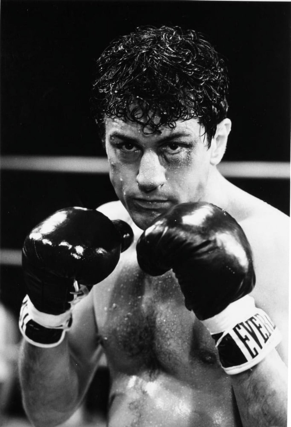 Robert De Niro boxing photo print with guard up