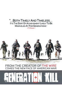 Generation Kill Movie Poster 11x17 print showcasing military action drama.