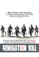 Generation Kill Movie Poster 11x17 print showcasing military action drama.