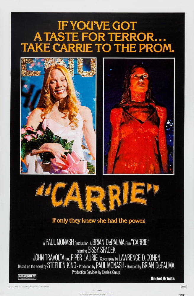 Carrie Movie Masterprint Poster featuring Sissy Spacek