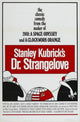 Dr. Strangelove movie poster featuring iconic imagery from the film.