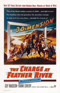 The Charge At Feather River Movie Masterprint Poster - 11x17