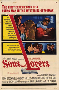 Sons and Lovers Movie Poster 11x17 print showcasing classic film art.
