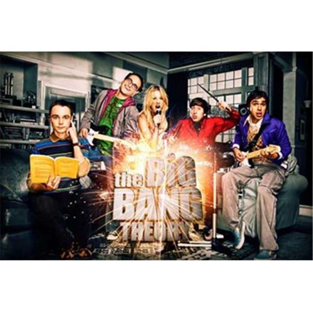 The Big Bang Theory movie poster print in vibrant colors.