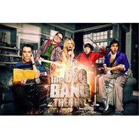 The Big Bang Theory movie poster print in vibrant colors.