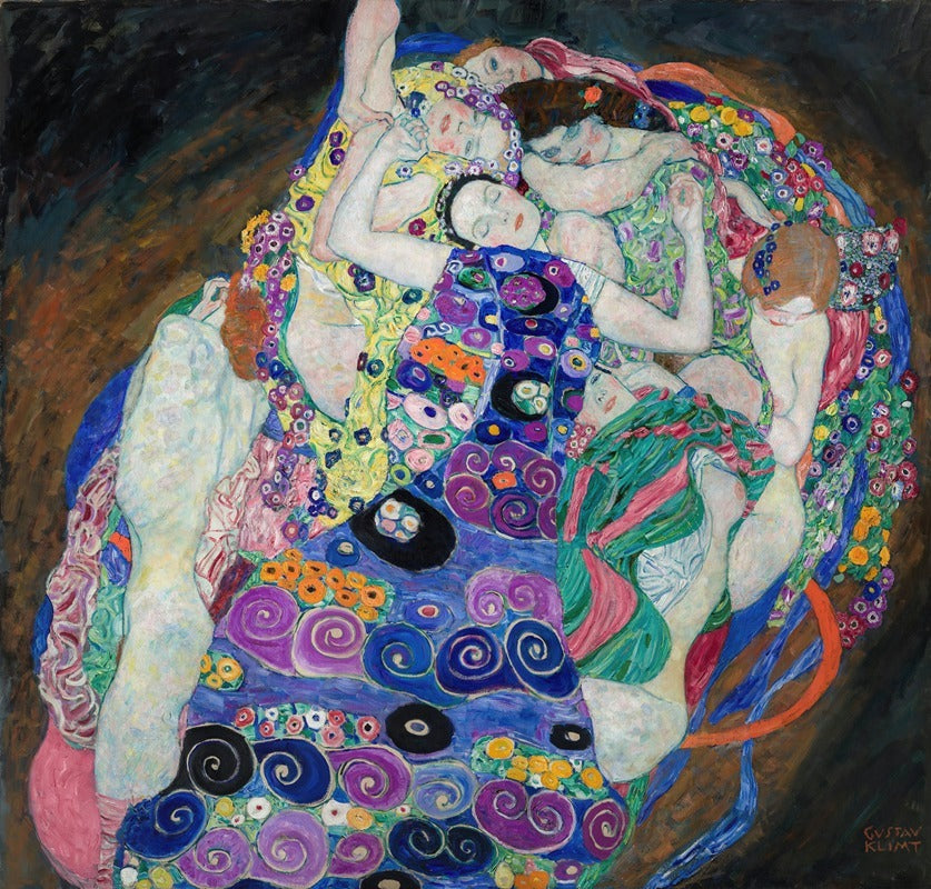 The Maiden art print by Gustav Klimt, available in multiple sizes