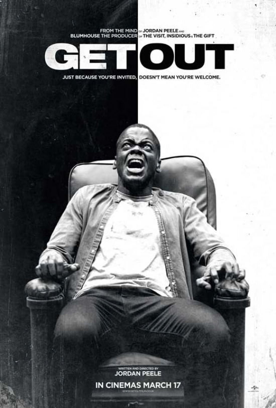 Get Out Movie Poster 27x40 Premium Print