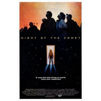 Night of the Comet movie poster 11x17 size, vibrant retro design