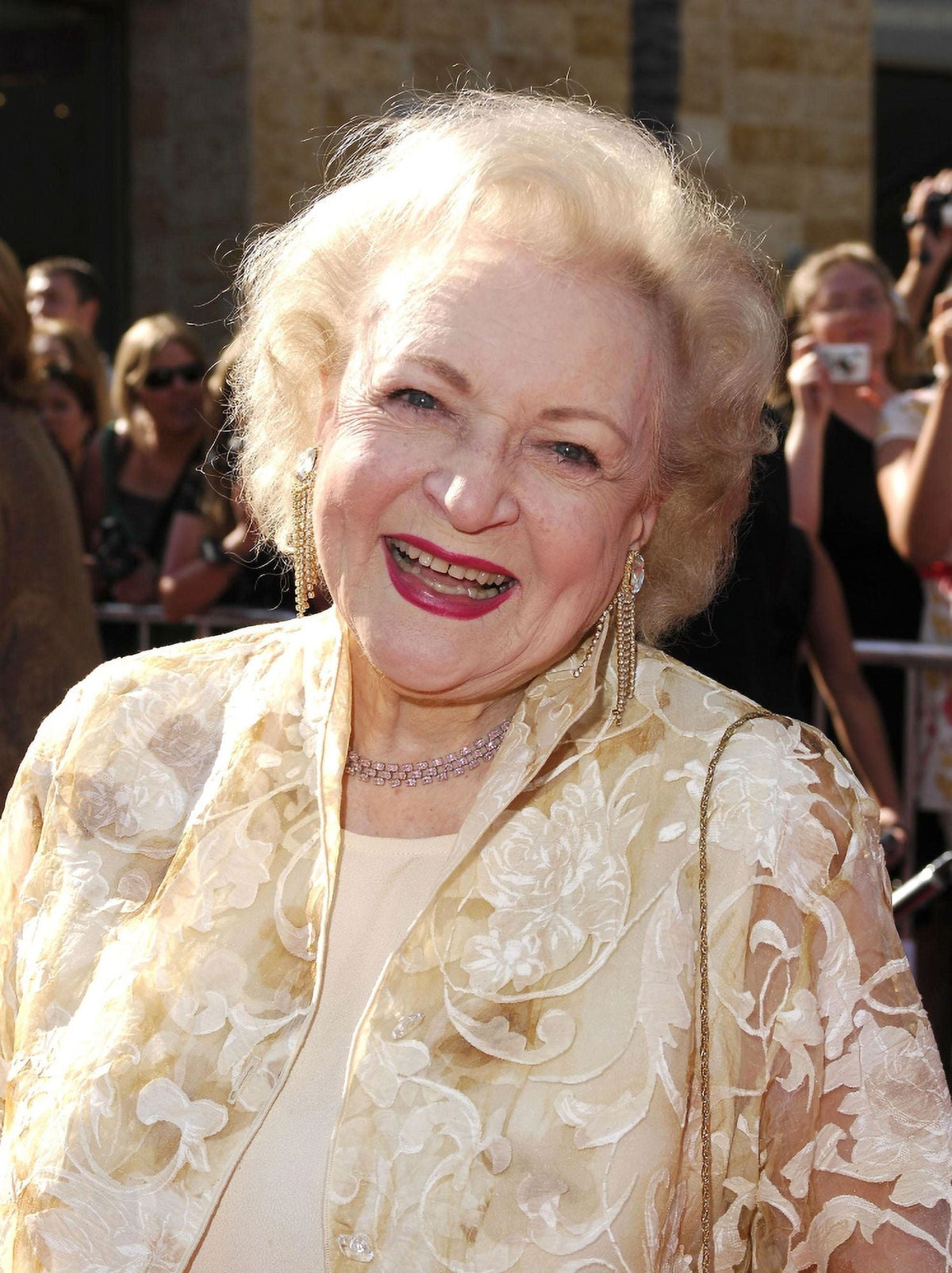Betty White at the 34th Annual Daytime Emmy Awards Photo Print
