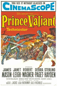 Prince Valiant movie poster print, 11x17 size
