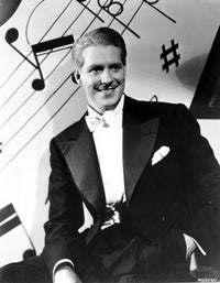 Nelson Eddy classic photo print showcasing vintage Hollywood charm.