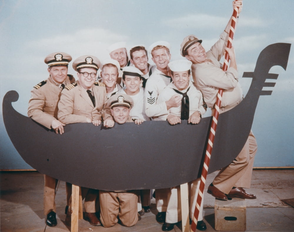 McHale's Navy Cast Photo Print featuring classic television characters.