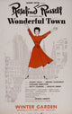 Wonderful Town Musical Comedy Poster Print featuring Rosalind Russell