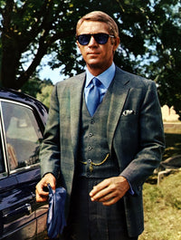 The Thomas Crown Affair photo poster print featuring Steve McQueen.
