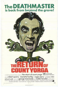 The Return of Count Yorga movie poster 11x17