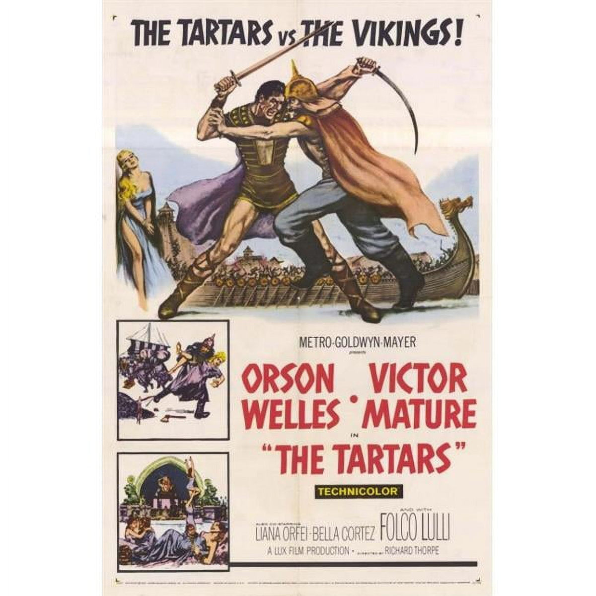 Tartars Movie Poster Print 27x40 - vibrant film artwork