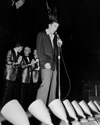 Ricky Nelson performing at The Ohio State Fair poster print.