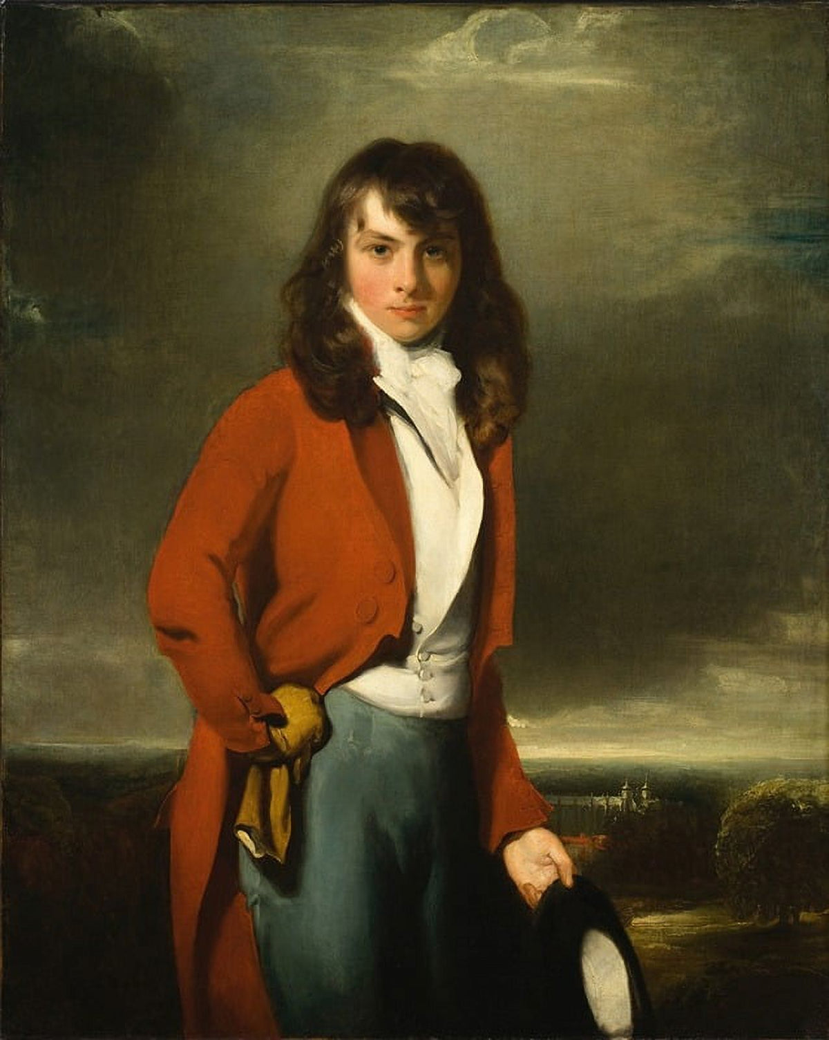 Portrait of Arthur Atherley as an Etonian by Sir Thomas Lawrence poster print