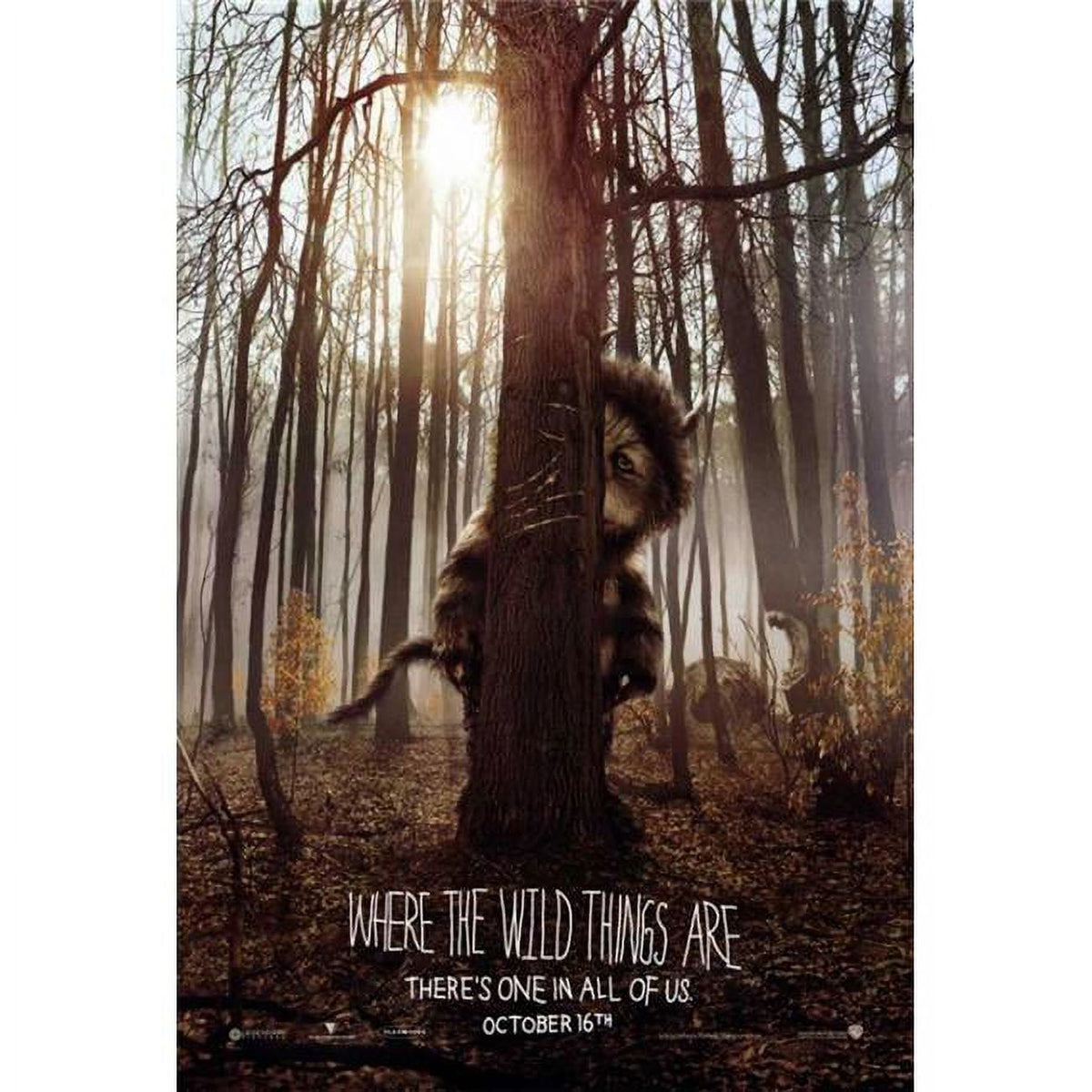 Where the Wild Things Are Movie Poster Print 27 x 40