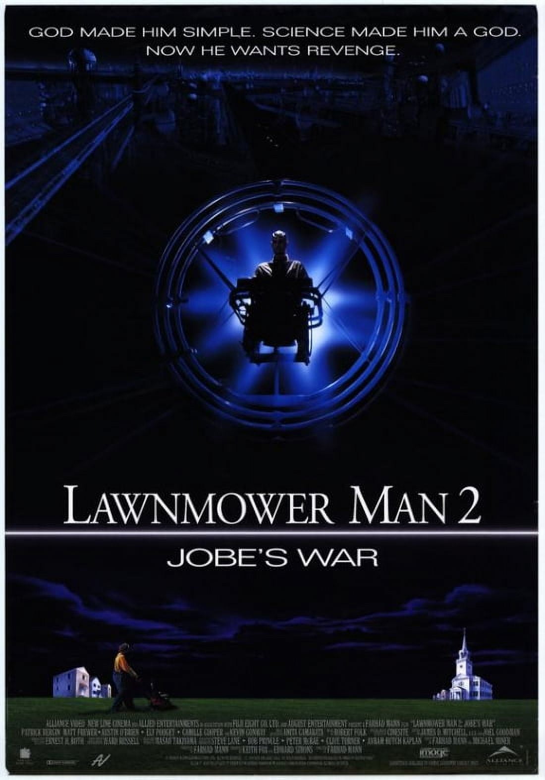 Lawnmower Man 2 Beyond Cyberspace Movie Poster 11x17