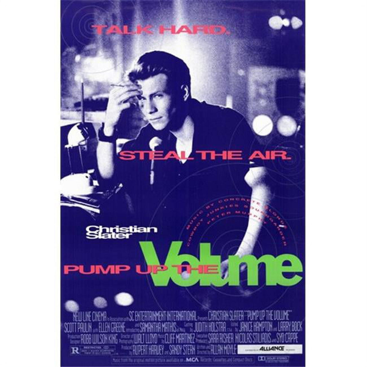 Pump Up the Volume Movie Poster 11x17 print.