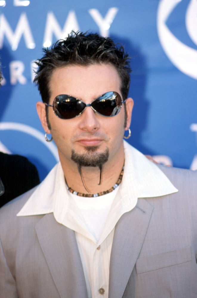 Chris Kirkpatrick 'NSYNC poster print at 2002 Grammy Awards