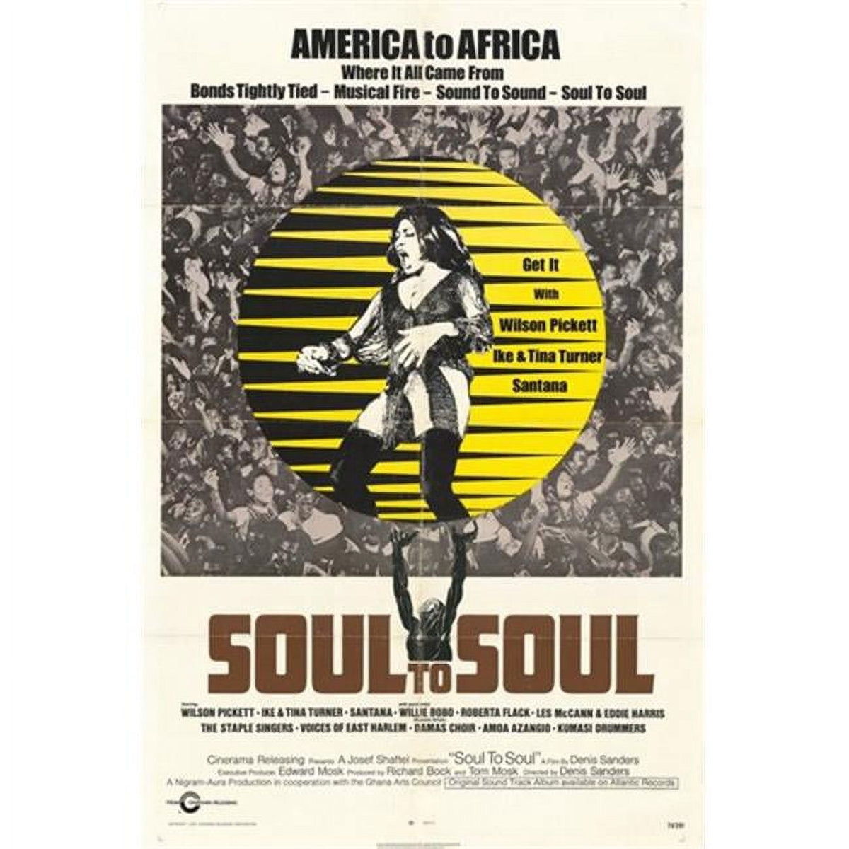 Soul to Soul Movie Poster - 11x17 Premium Print showcasing vibrant colors.