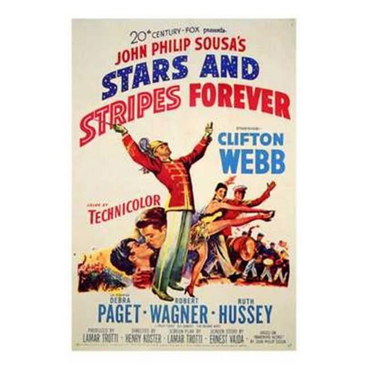 Stars and Stripes Forever Movie Poster 11x17