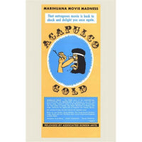 Acapulco Gold Movie Poster - vibrant film art print