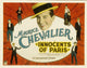 Innocents of Paris movie masterprint poster featuring Maurice Chevalier.