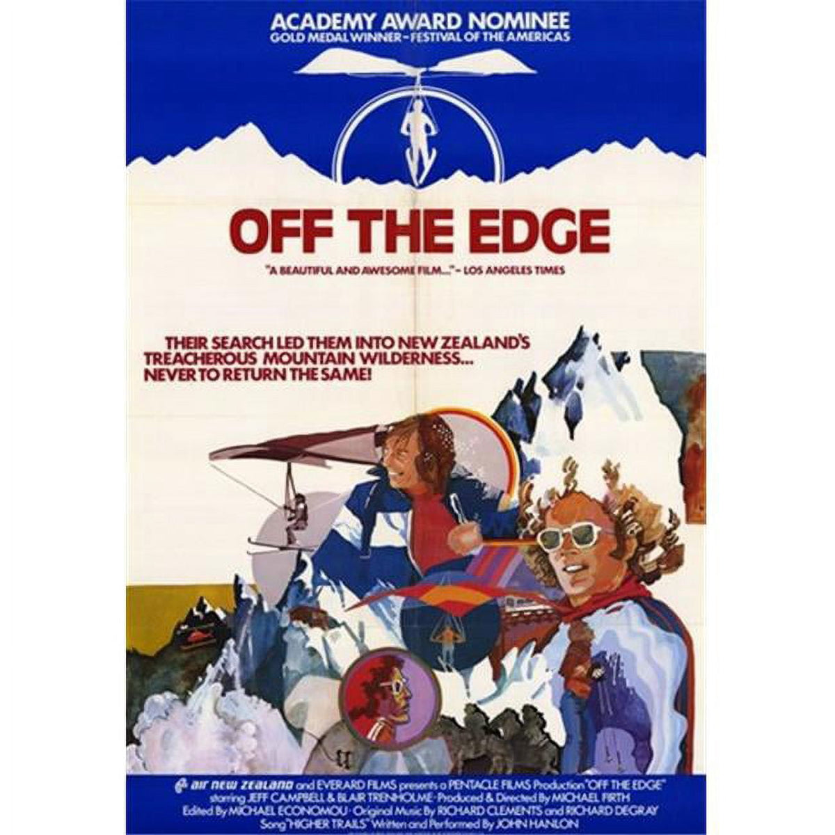 Off the Edge Movie Poster 11x17 print showcasing cinematic art.